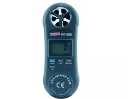 Anemômetro Mod.Ad-250 Digital Portátil, Faixa De Medição De 0,4 A 30 M/S